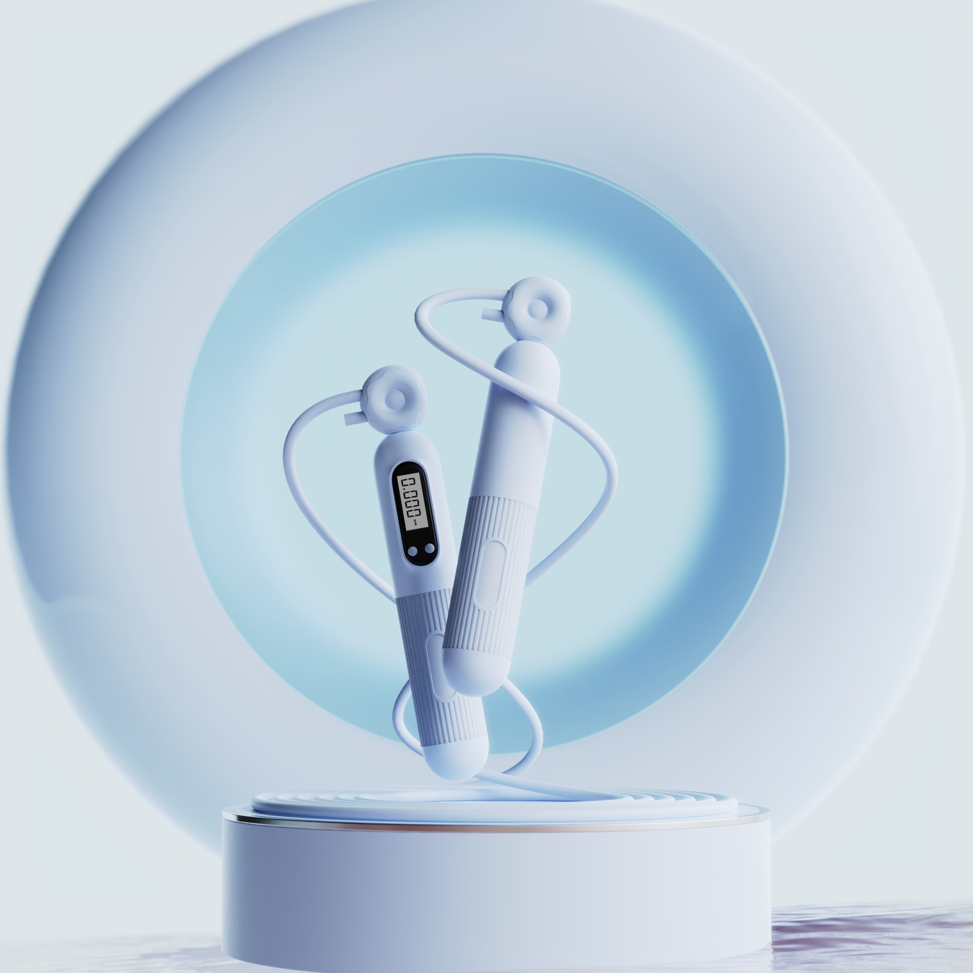 Jump Rope With Counter, Adjustable Skipping Rope With Calorie Counter, Smart Skipping Rope For Fitness Exercise And Weight Lose - Image 3